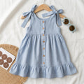Vestito Azzurro Bambina