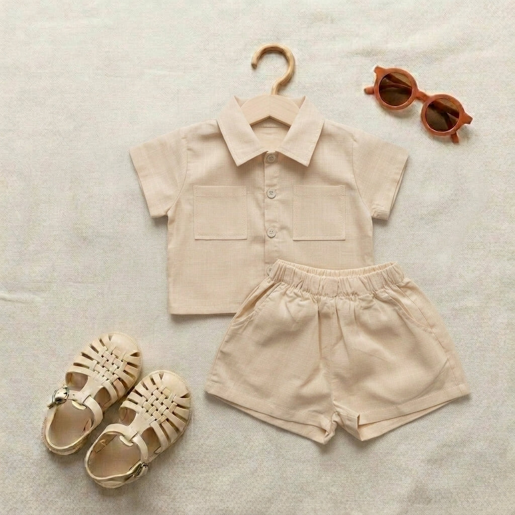 Completo Camicia e Shorts Bambino